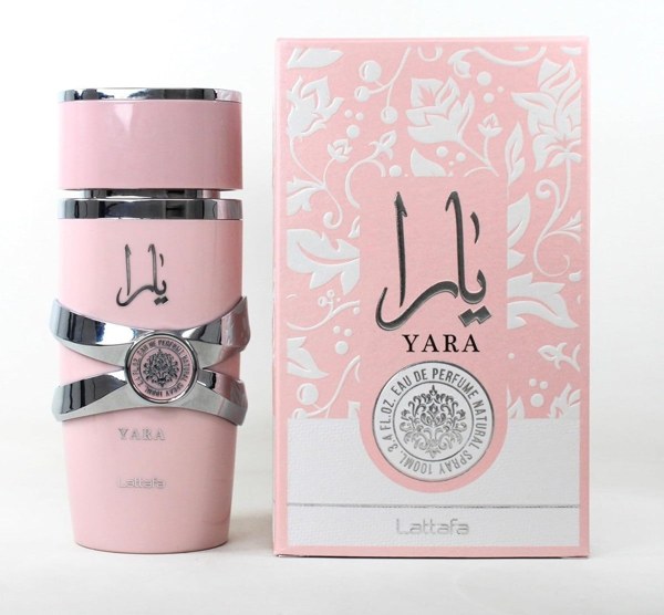 Frasco de Lattafa Yara Rosa
